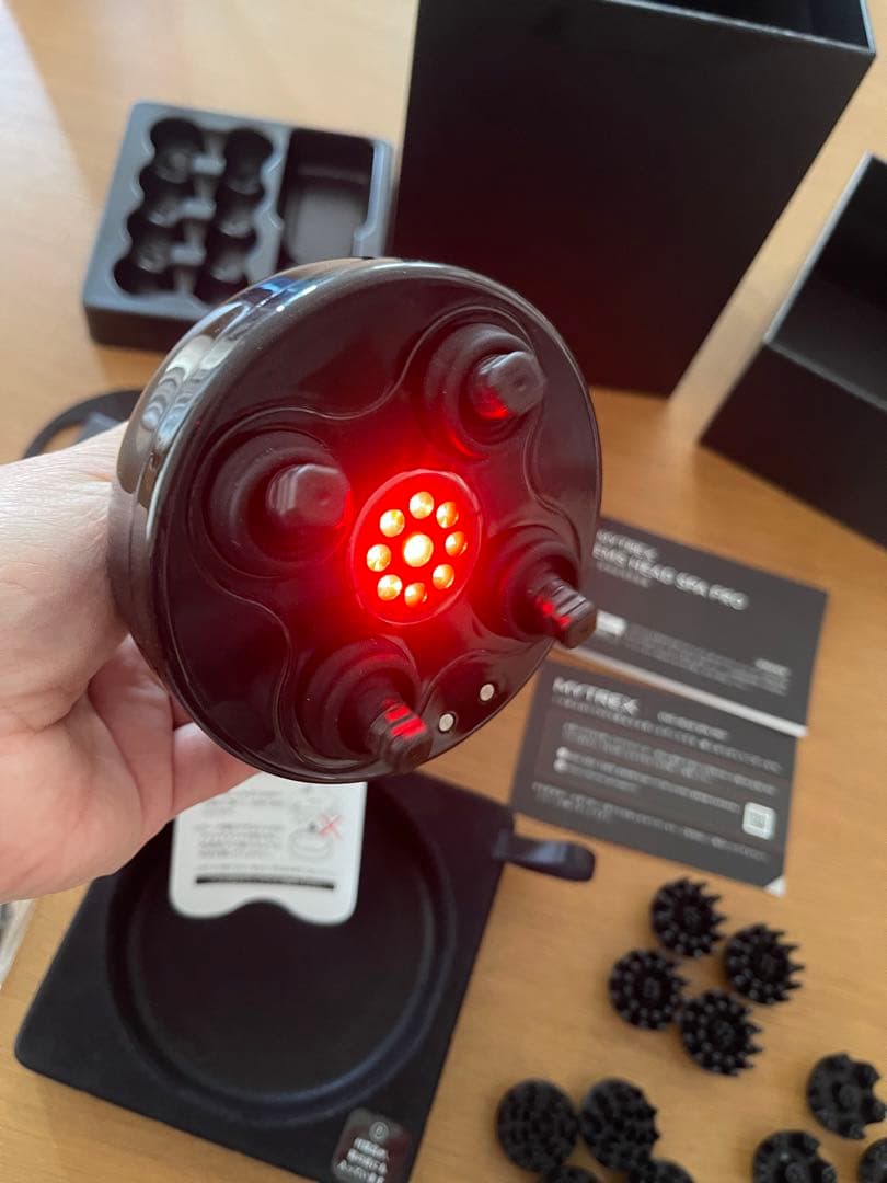 MYTREX EMS HEAD SPA PRO ブラック