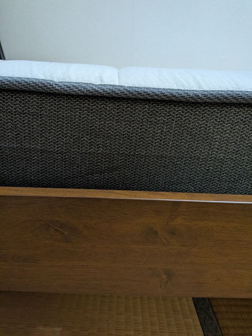 【新品未使用】ニトリ マットレス、ベッドフレーム、ベッドパット、カバー4点セット