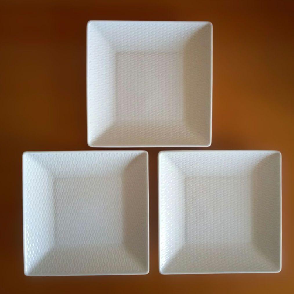 【未使用品】ウェッジウッド GIO スクエア プレート 15cm ４枚