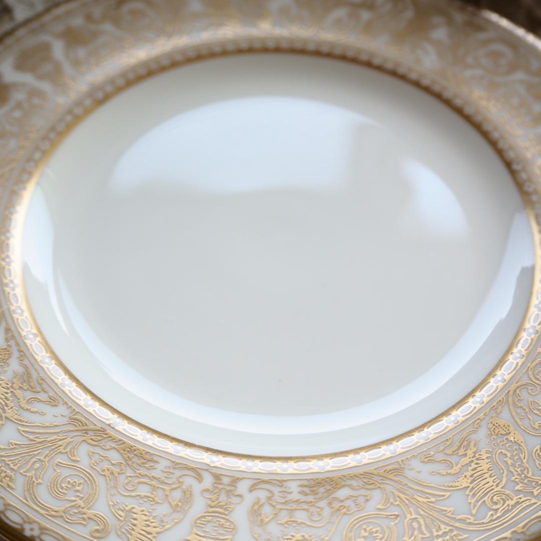 極美品　ウェッジウッド フロレンティーン ゴールド　27cm　プレート　F2