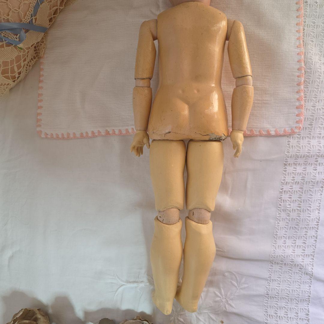 アンティークビスクドール　ケストナー　男の子　タキシード　リネンシャツ