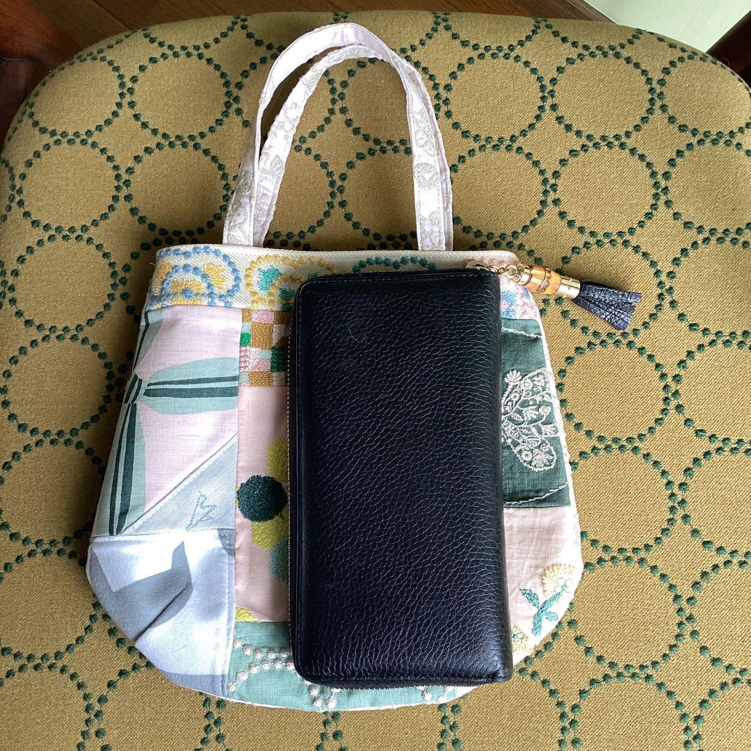 ミナペルホネンハンドメイド　ふっくらまるみのSサイズトートバッグ