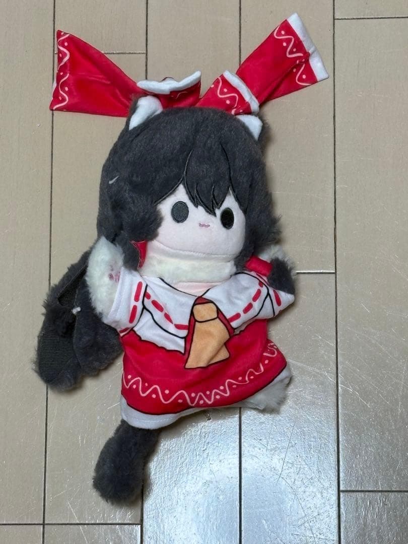 東方プロジェクト博麗霊夢 ぬいぐるみ 指人形　パペット即納