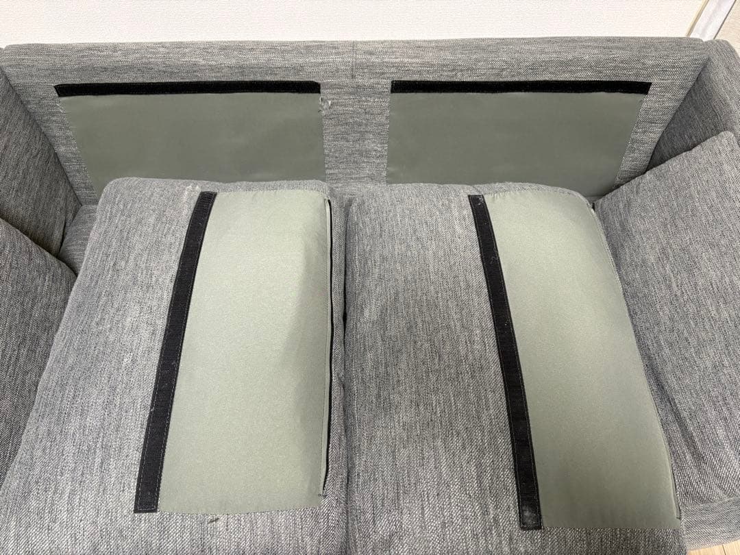 【送料込み】引き取りの場合300円！ニトリ　ソファ　二人掛け