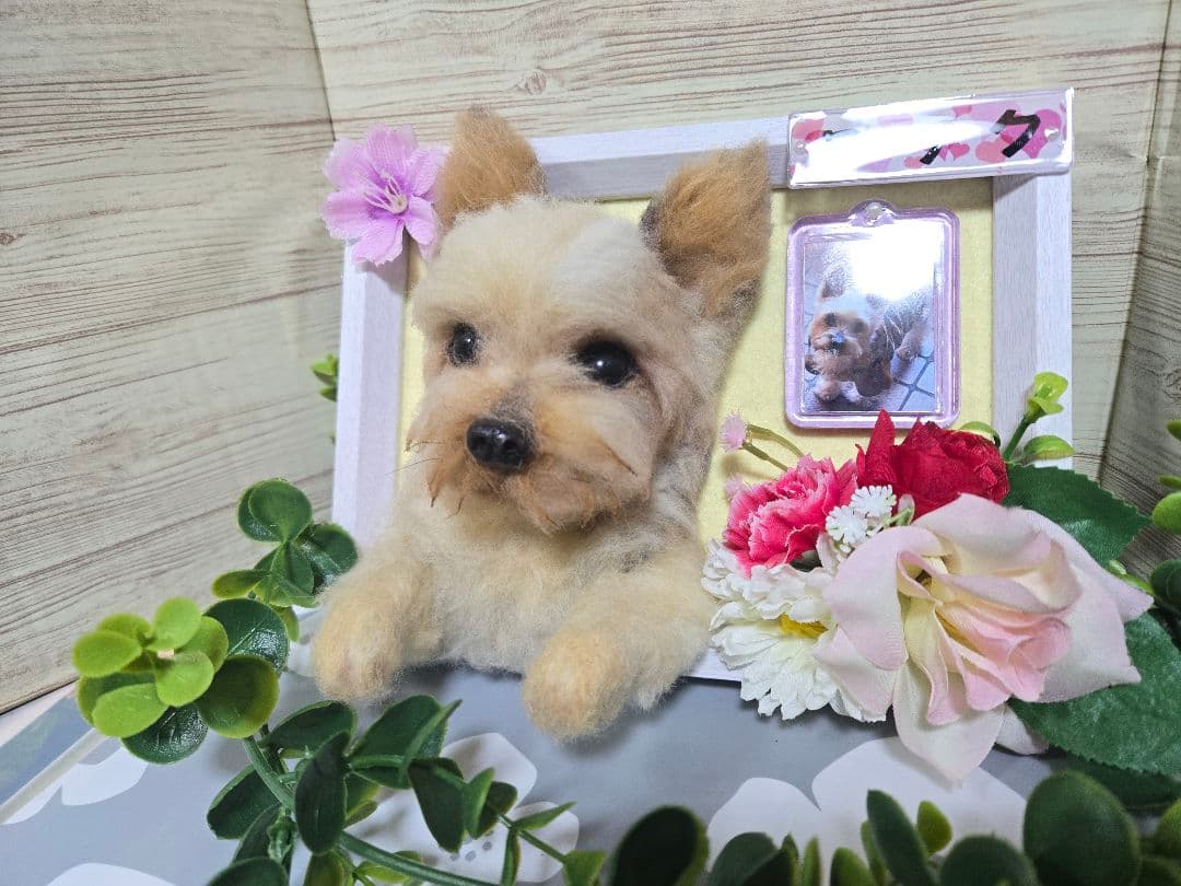 羊毛フェルト犬 うちの子オーダー ☆Rico様☆写真付き