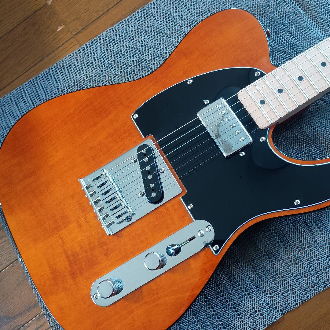 Squier Affinity Telecaster フレイムメイプルトップ