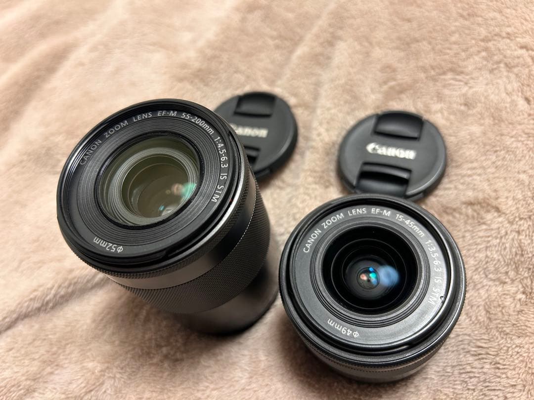 Canon EOS M10 ブラック ダブルズームキット