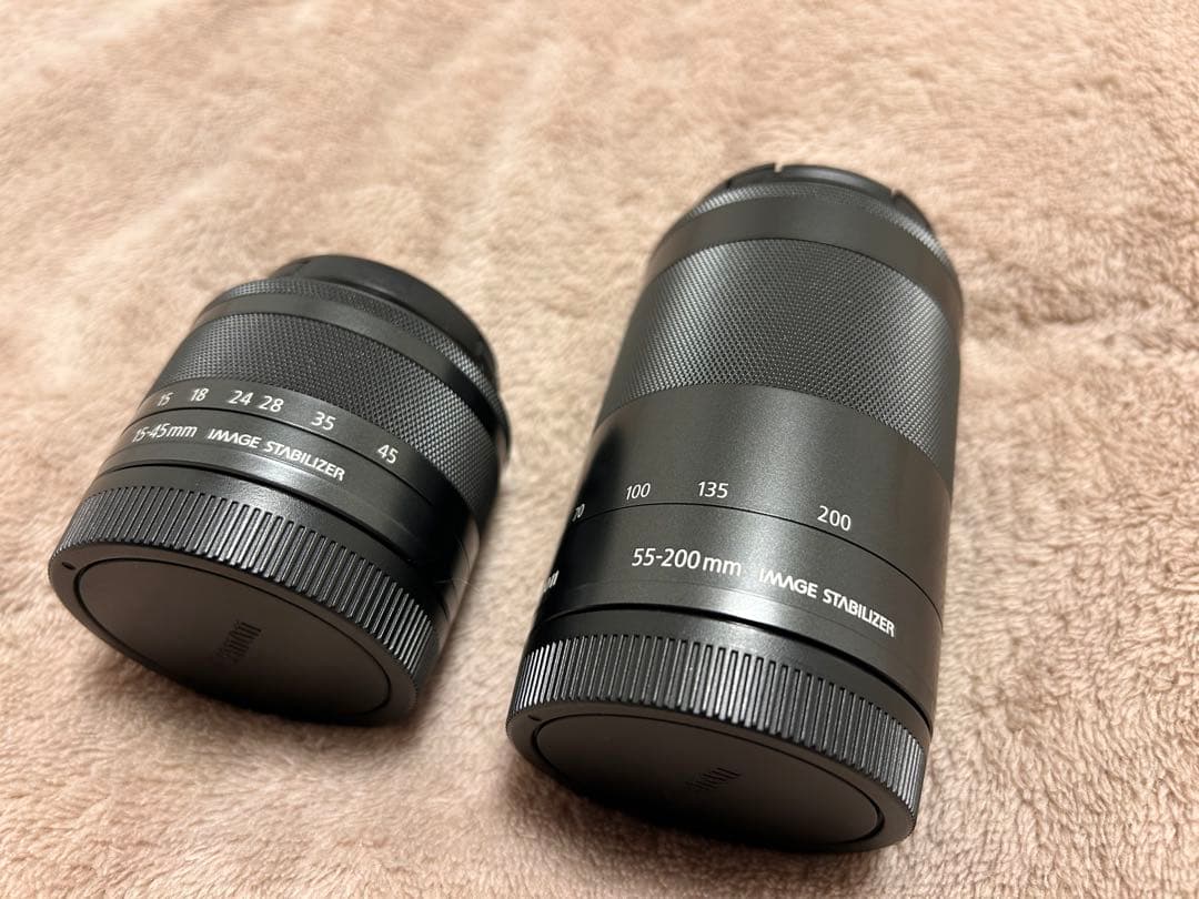 Canon EOS M10 ブラック ダブルズームキット