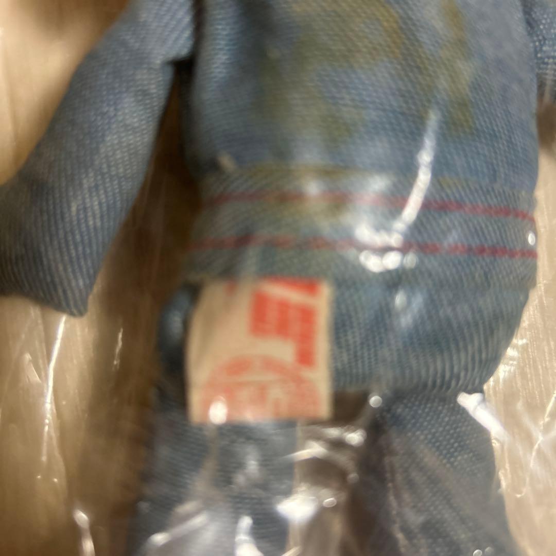 デニム風ぬいぐるみ2体セット