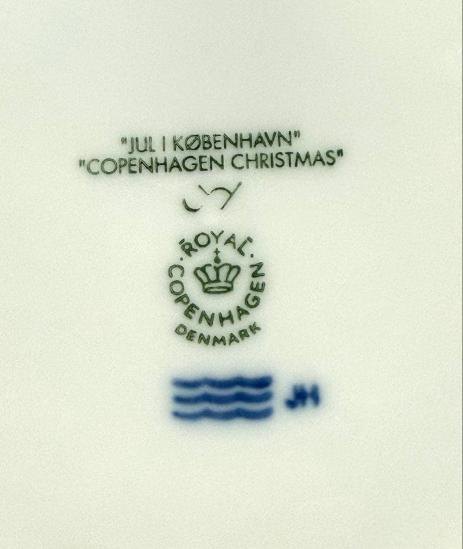 ロイヤルコペンハーゲン イヤープレート100周年2008年記念版