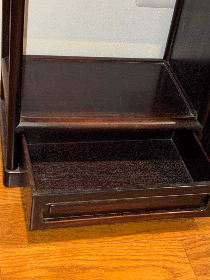 昭和レトロ　茶箪笥　化粧棚 違い棚 古家具 アンティーク家具