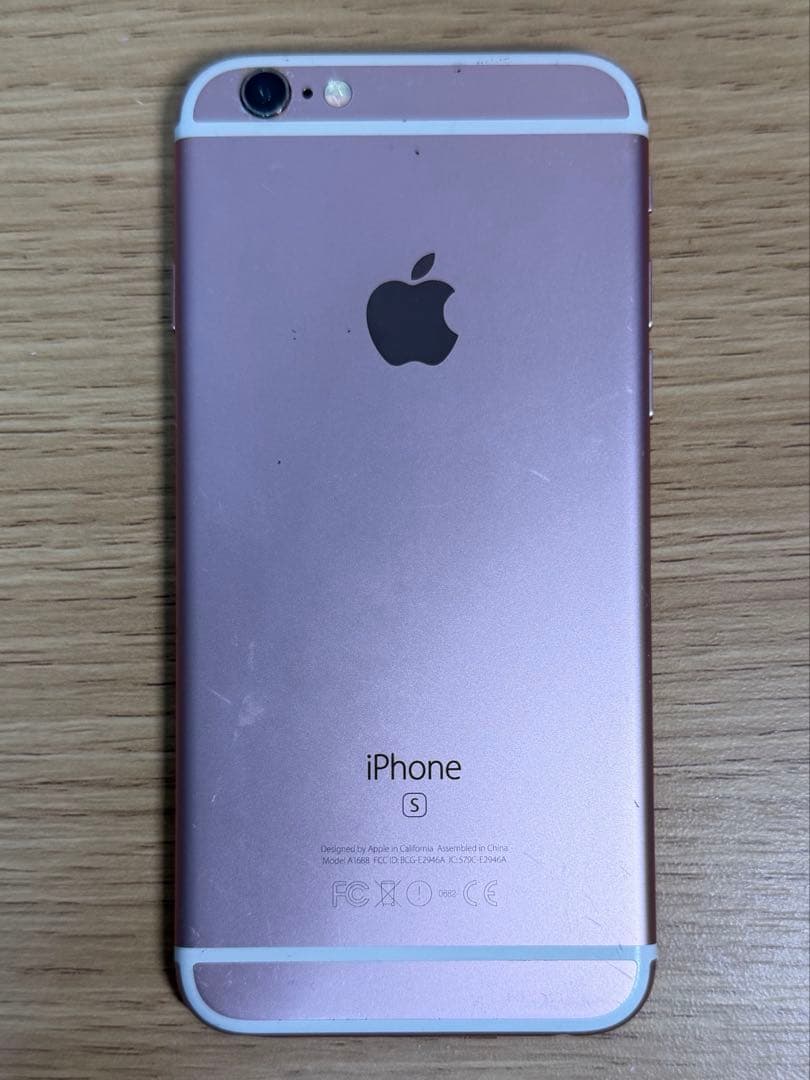 iPhone6s ローズゴールド　docomo 64GB