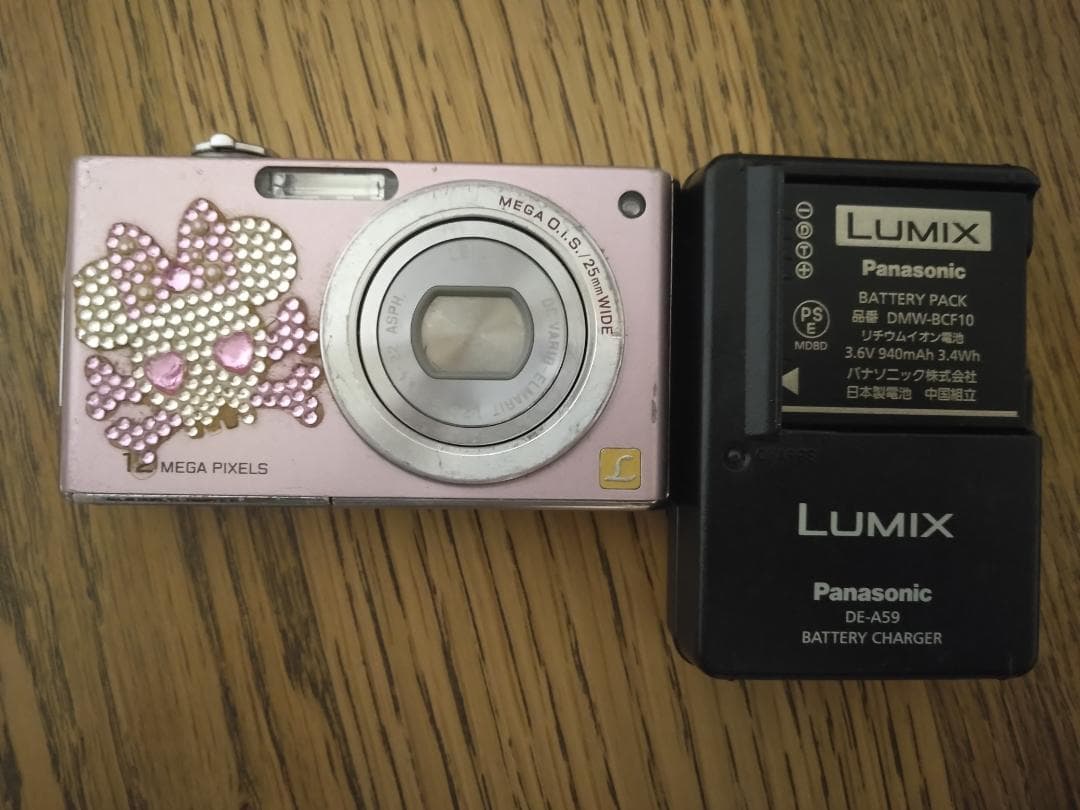 【動作確認済】パナソニック デジタルカメラ LUMIX DMC-FX40