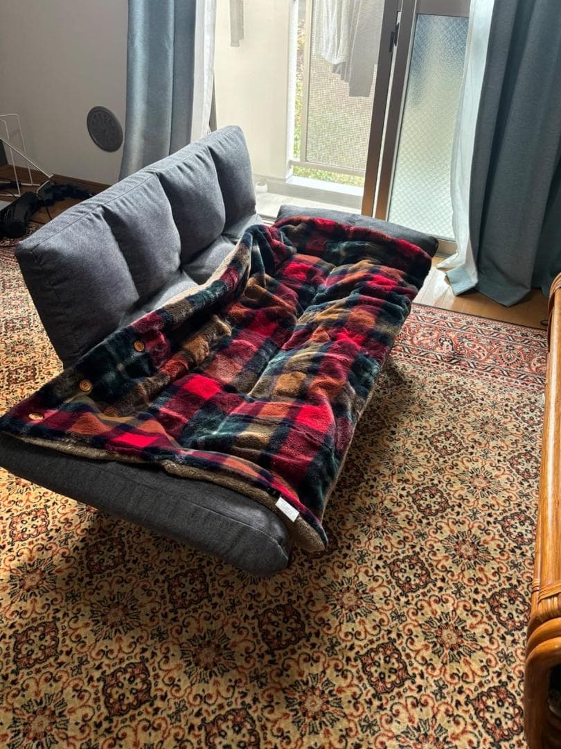 タンスのゲン ソファー 2人掛け リクライニング ひじ掛け ローソファ フロア*