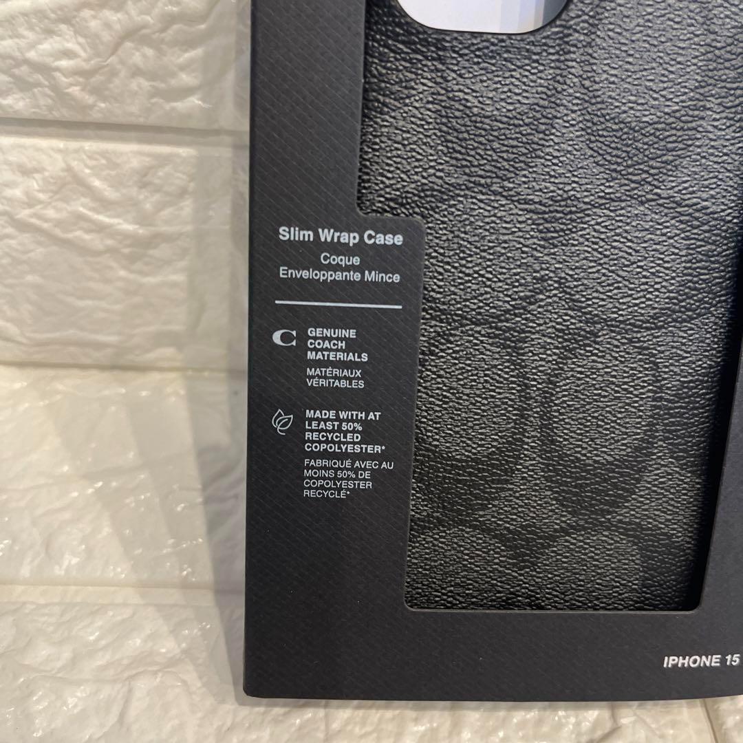 COACH コーチ iPhone 15スマホケース CT682 新品 携帯カバー