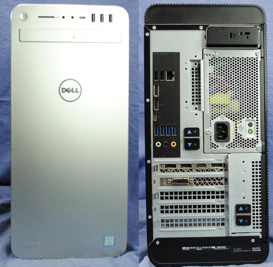 高性能!XPS8930/i7-9700/16G/SSD512G/GTX1060