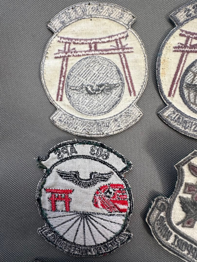 米軍　鳥居　ワッペン6枚