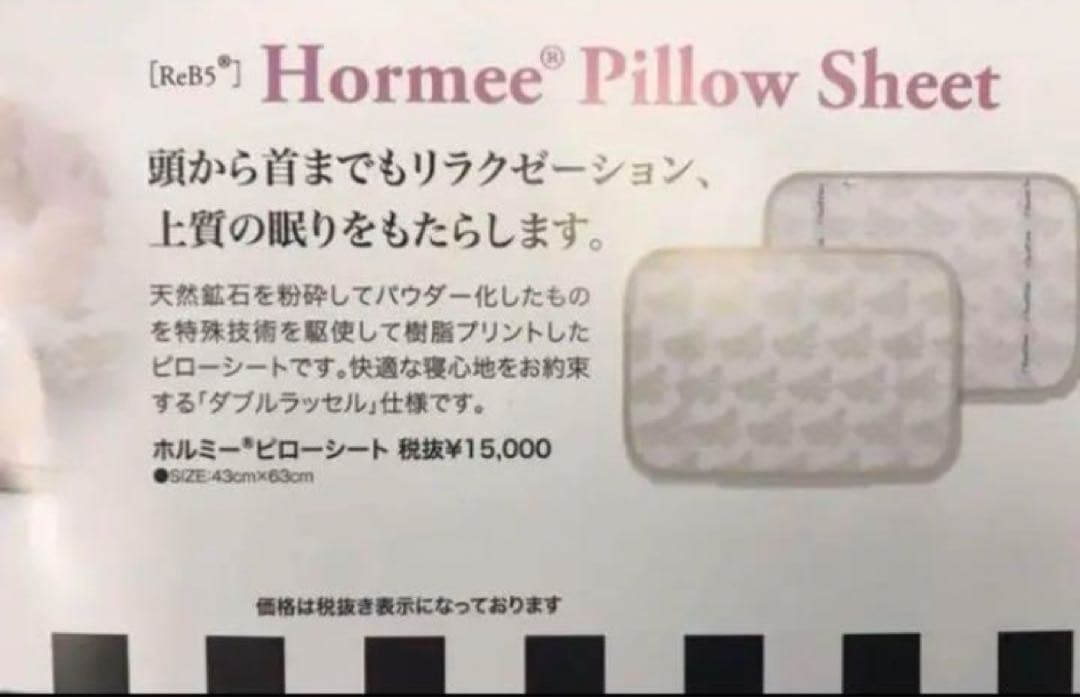 グラント☆ホルミーピローシート