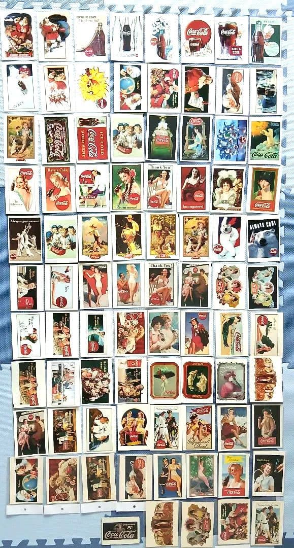 ♦️レア品♦️1920年コカ・コーラ社 限定ピンバッチ・未使用ポストカード85枚