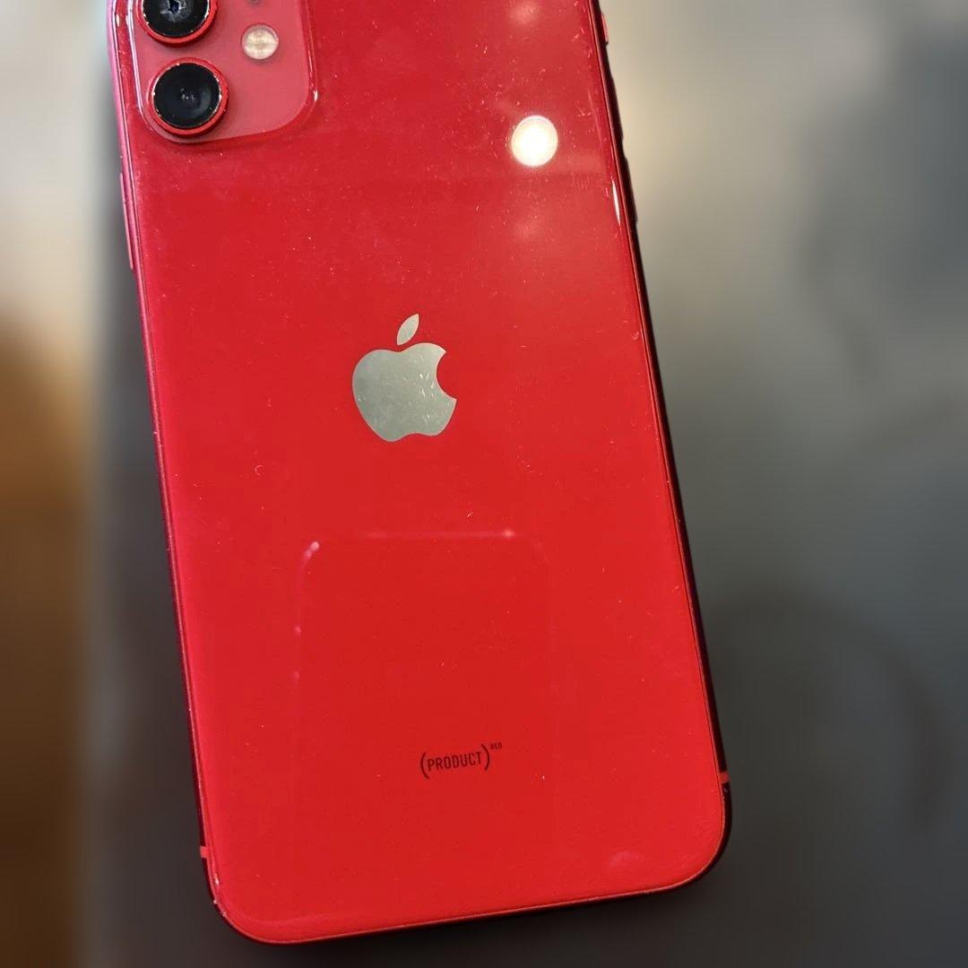 Apple iPhone 11赤色 本体 128GB