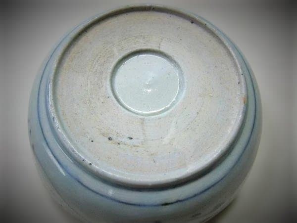 古い 伊万里 江戸後期～明治期 なます皿 染付 山水 10枚 骨董