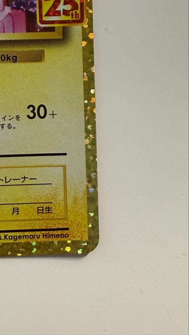 お誕生日ピカチュウ 25th