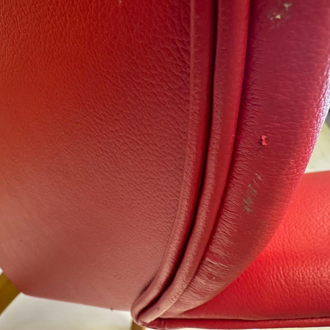 ハート型 レッド スツール お宮参り お食初　撮影椅子 写真館用　撮影椅子
