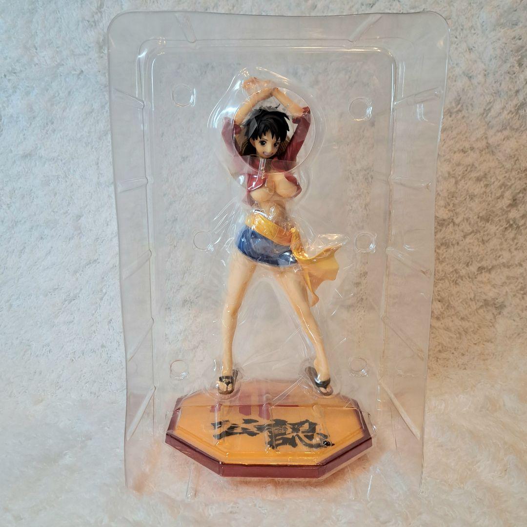 ルフィ 女体化 非公認 フィギュア メガハウス ワンピース POP