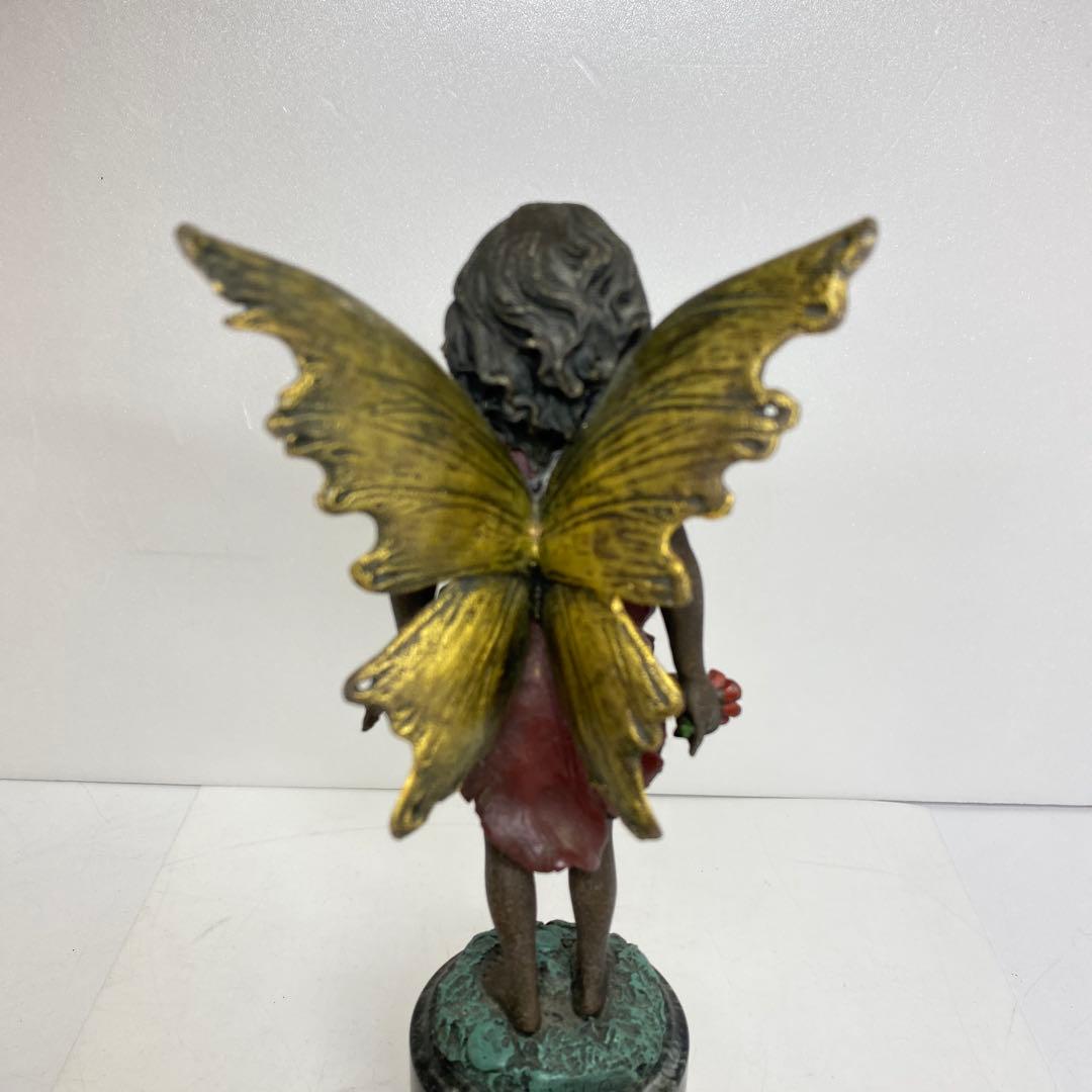 MILO在銘　ブロンズ　天使像　2031gトヒオオ　東さ8-0404①