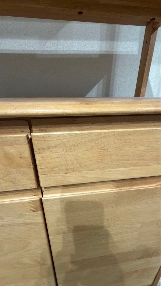 NITORI キャビネット(アルナスAタイプ 80 LBR)