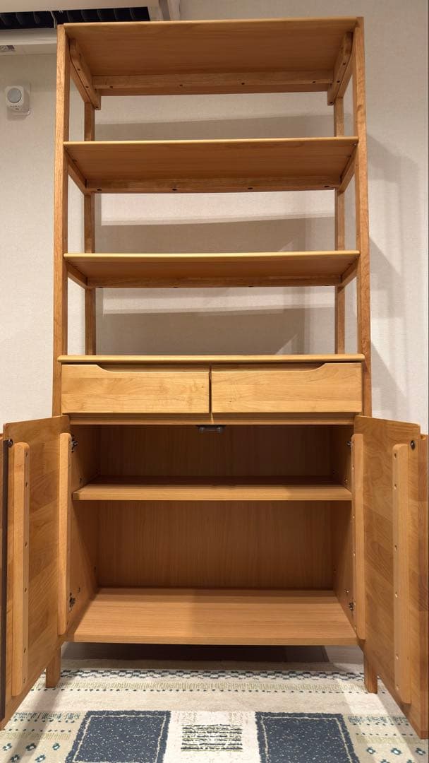 NITORI キャビネット(アルナスAタイプ 80 LBR)