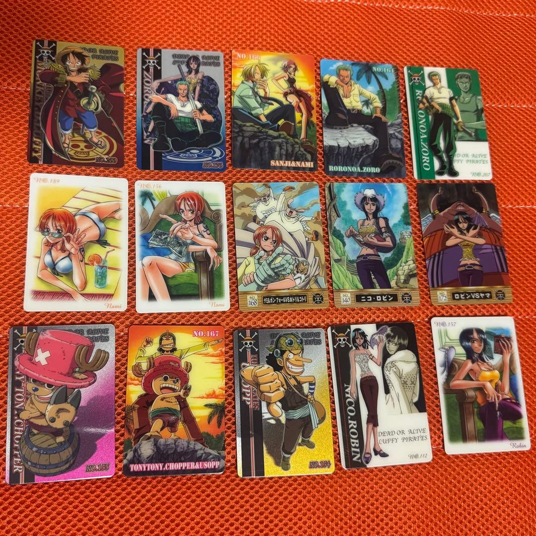 ワンピース 海賊王グミ カード 67枚まとめ売り