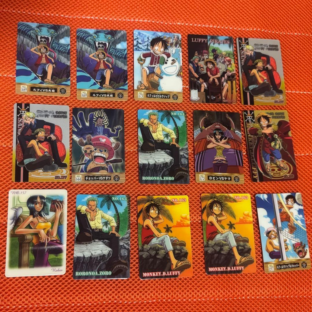 ワンピース 海賊王グミ カード 67枚まとめ売り