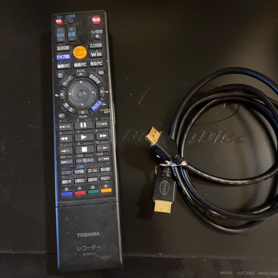 TOSHIBA REGZA ブルーレイレコーダー HDD 1TB 2チューナー