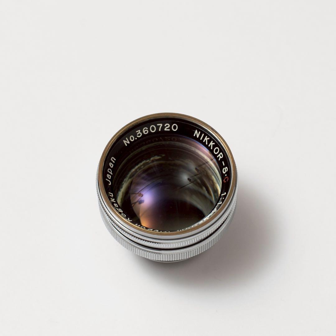 フィルムカメラ Nikon S2 50mm Nikkor sc F1.4