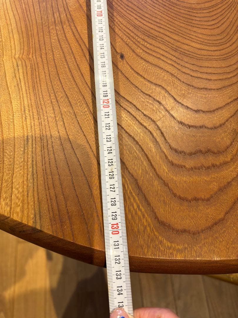 欅ケヤキ一枚板　ダイニングテーブルのみ