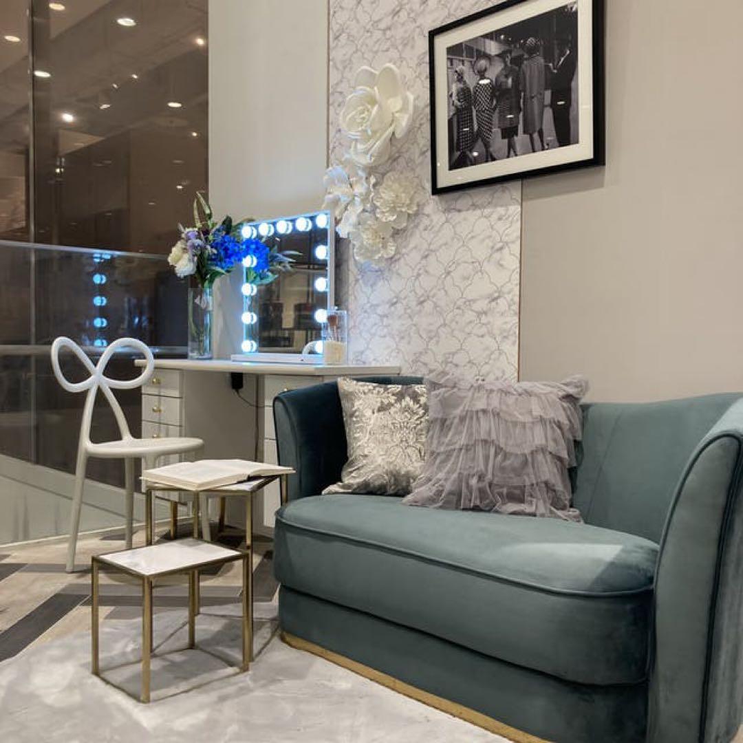 【地域限定無料配送】フランフランFrancfrancアンクレットソファグリーン