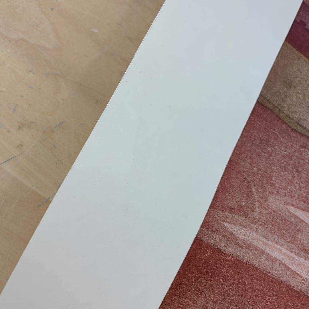 鈴木敦子「たとえ言葉にしなくても」2006年　限定25木版画