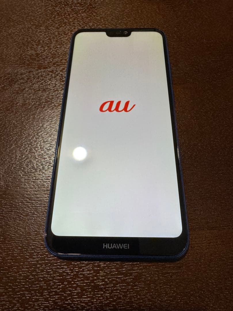 HUAWEI auモデル P20 lite スマートフォン ブルー