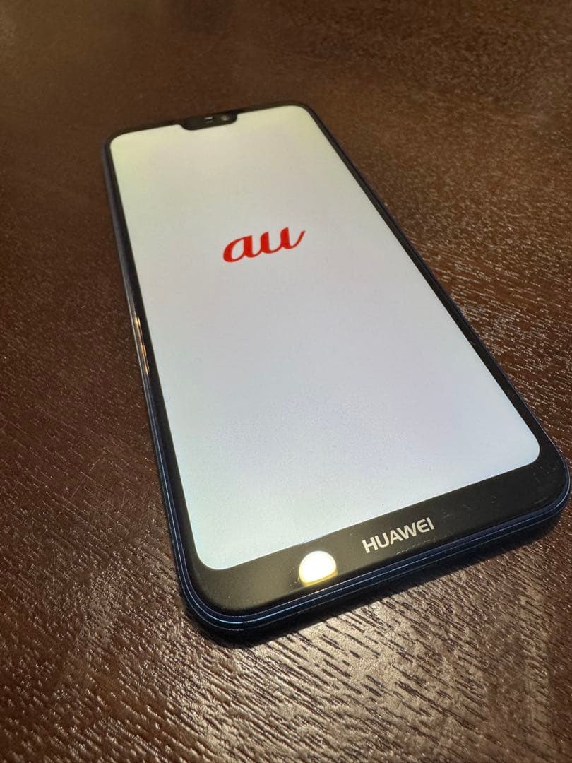 HUAWEI auモデル P20 lite スマートフォン ブルー
