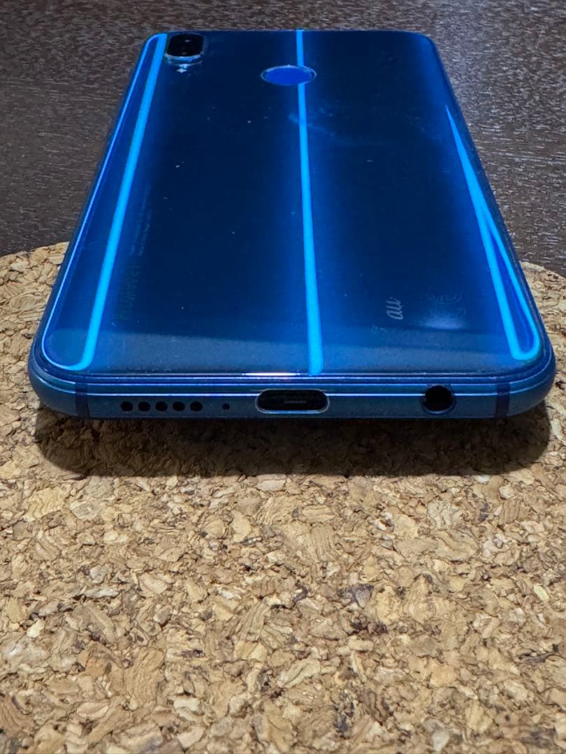 HUAWEI auモデル P20 lite スマートフォン ブルー