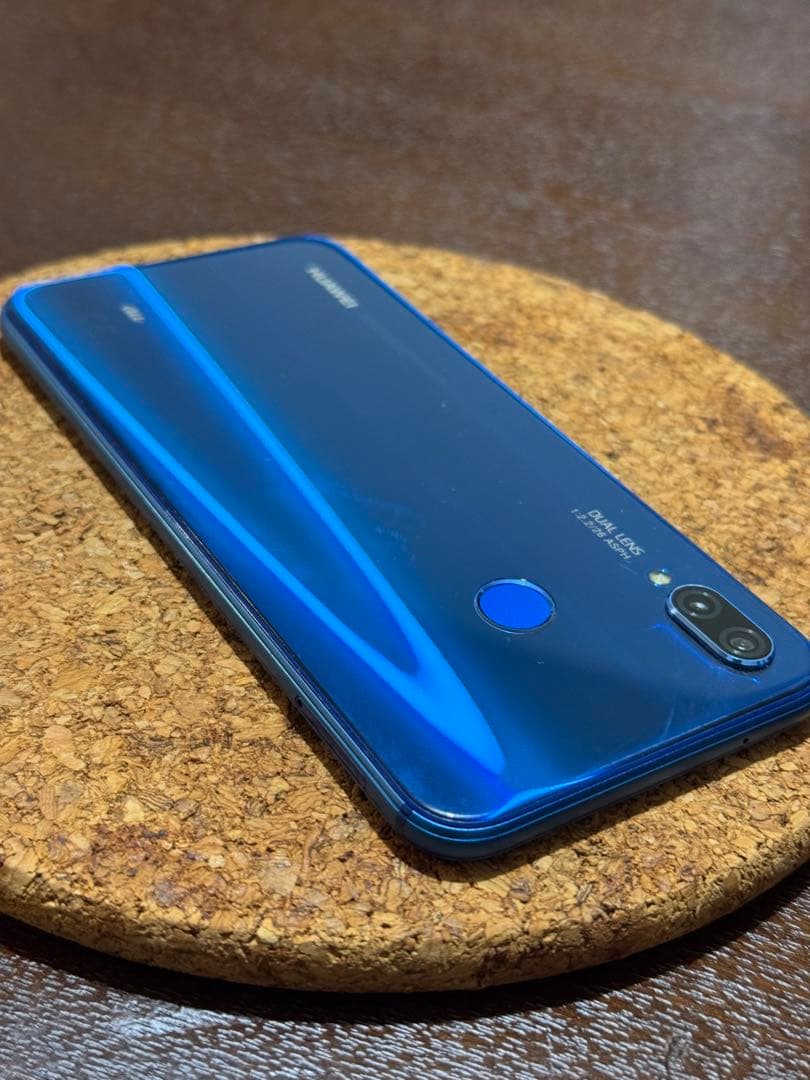 HUAWEI auモデル P20 lite スマートフォン ブルー