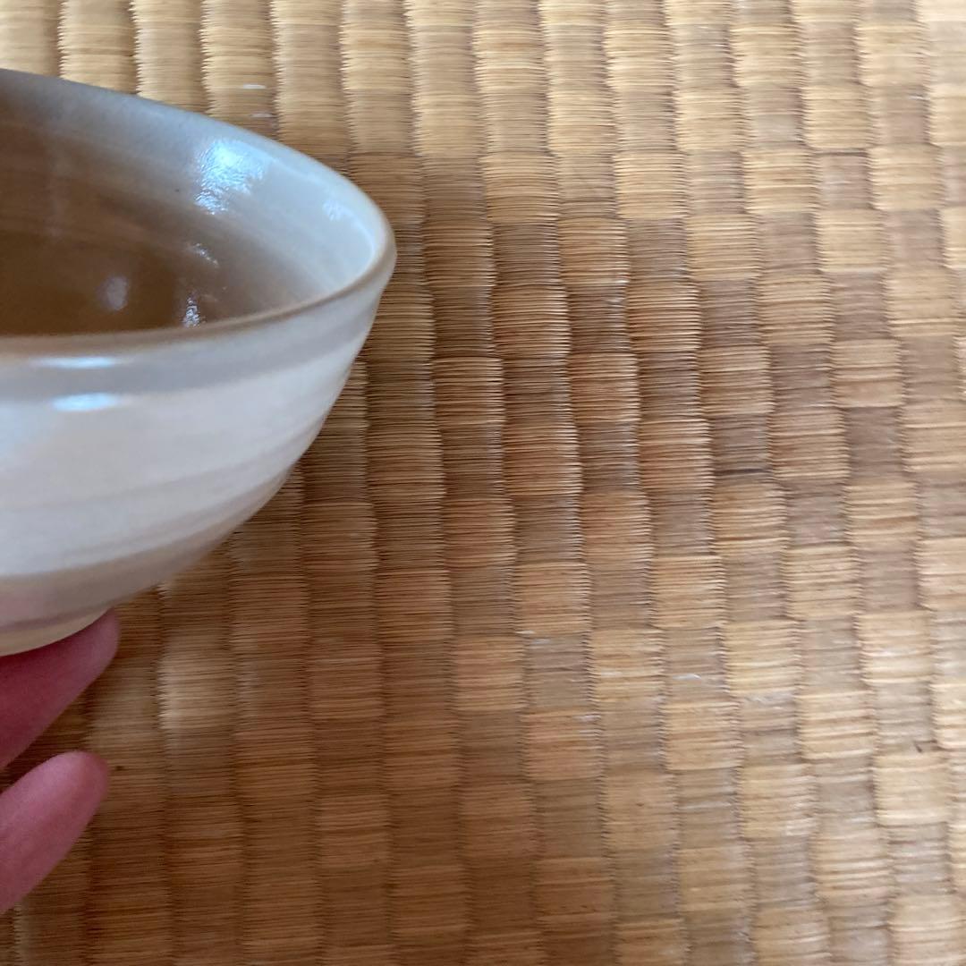 抹茶茶碗、朝日焼きです。