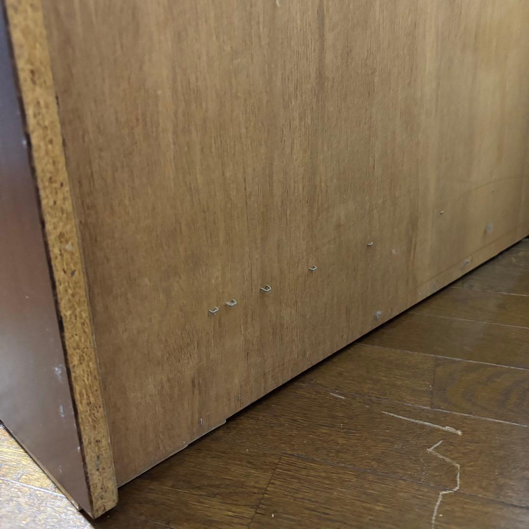 木製タンス チェスト ブラウン 6段