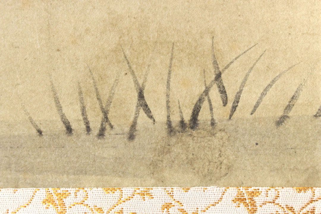 No5214 掛軸　印刷工芸　雪潭紹璞　牧牛図　紙本　印刷　日本画　送料無料