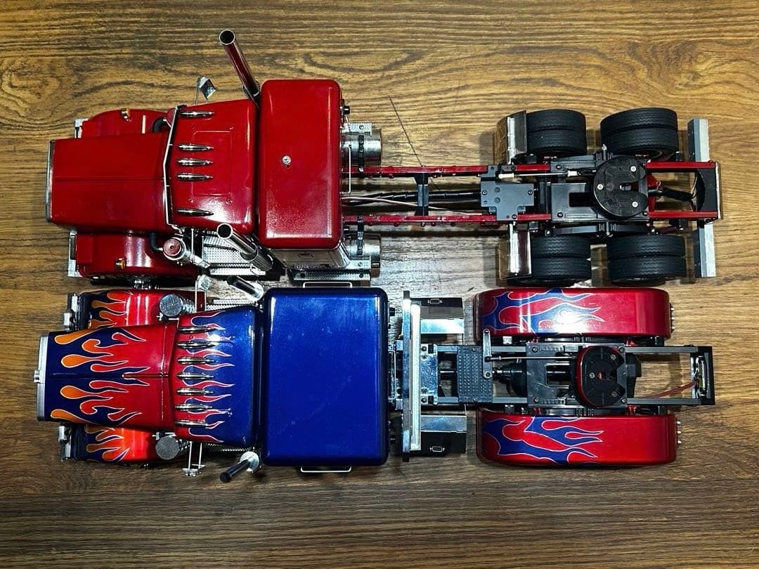 タミヤ1/14 キングハウラー改　フルオペ ローダウン 最終価格