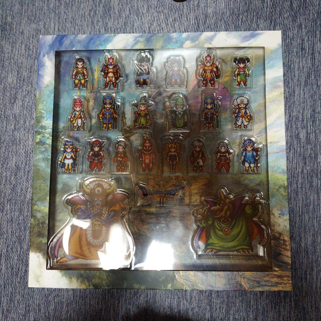 ドラゴンクエストⅠ＆Ⅱ+Ⅲアクリルブロック＆ピンズ