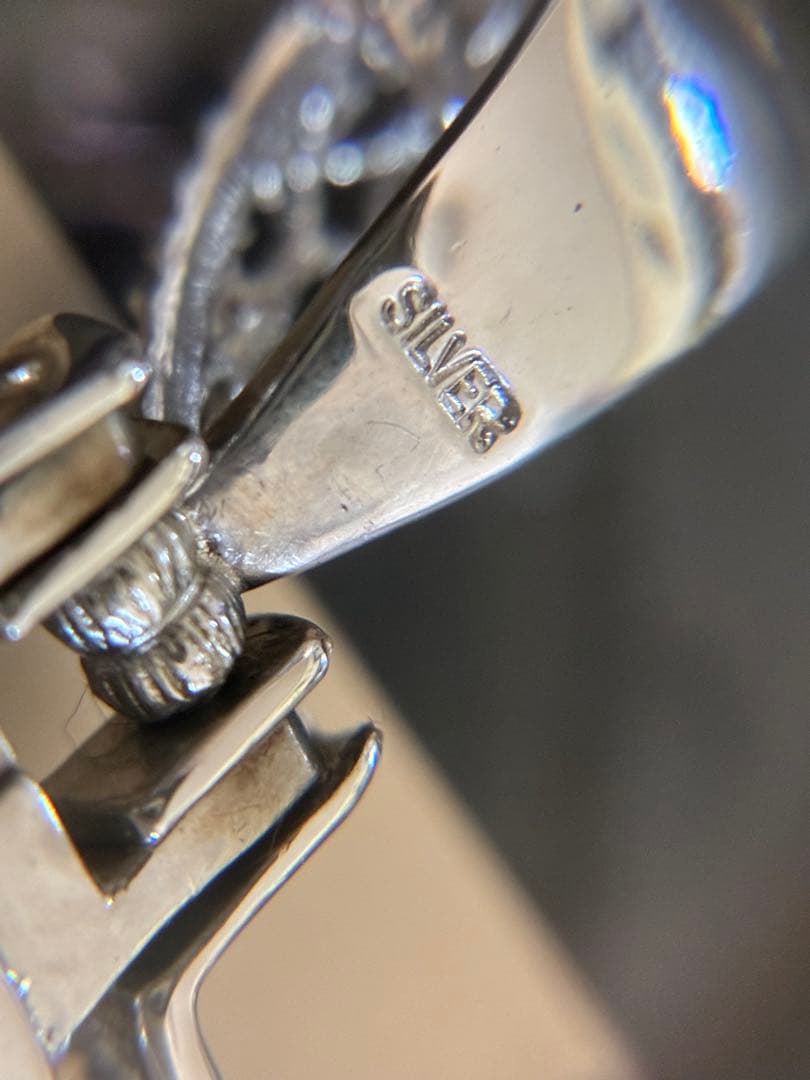 O*)様 SILVER 925 ルーペ　ネックレス　シルバー　パール　花　アコヤ