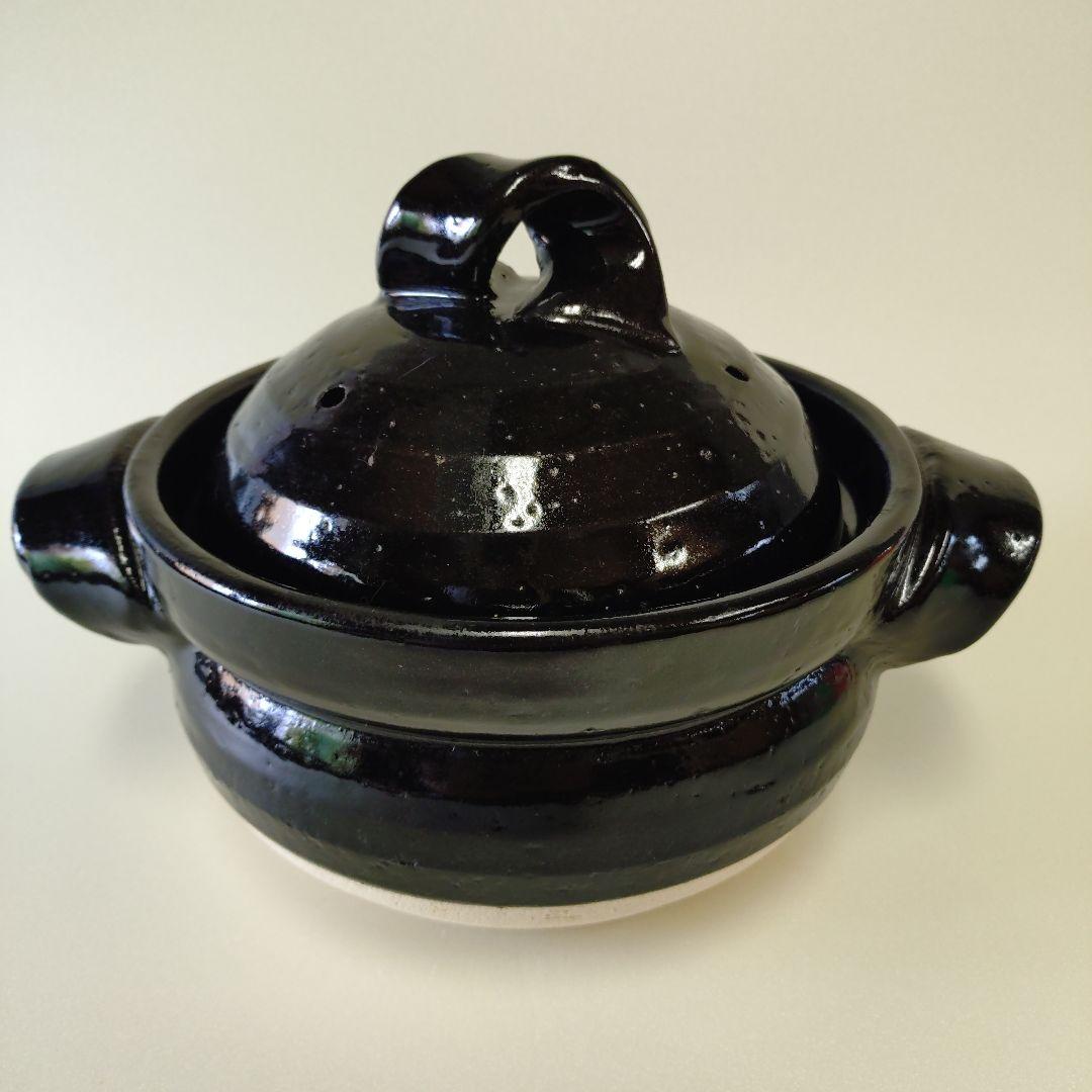 信楽焼　3合ご飯炊き土鍋　飯炊き鍋