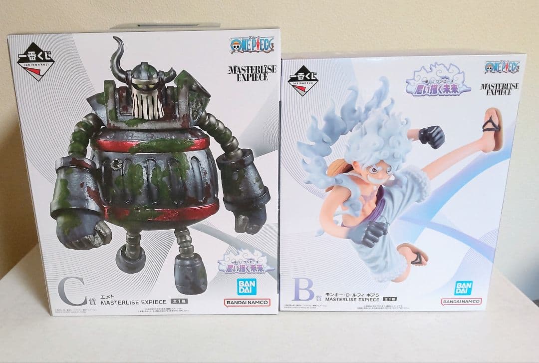 一番くじ ワンピース 思い描く未来 B賞 モンキー・D・ルフィ C賞 エメト 他